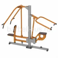 Уличный тренажер Верхняя тяга и жим от груди S1714 IronKing