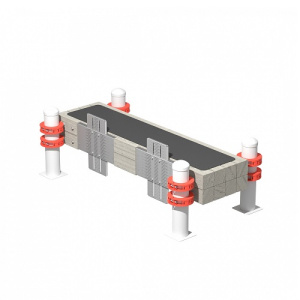 Скамья для выполнения испытания Наклон вперед с прямыми ногами на скамье для норм ГТО S75 IronKing