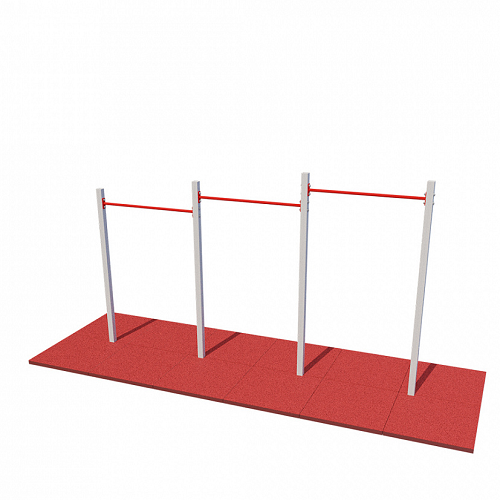 Перекладины разно уровневые для норм ГТО S603 IronKing