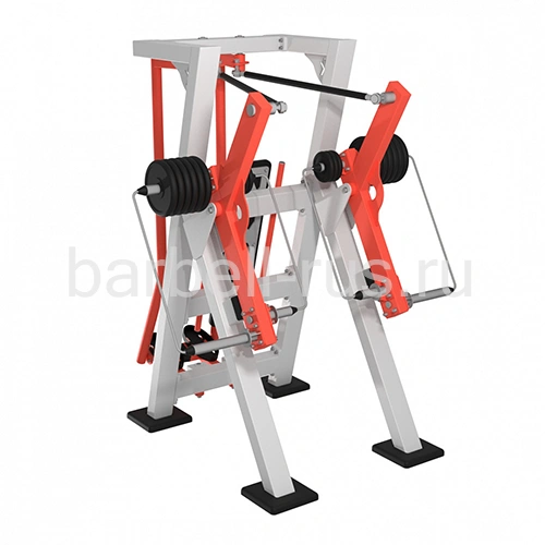 Уличный тренажер Разведение ног с изменяемой нагрузкой S404 IronKing