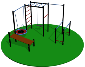 Уличный спортивный комплекс 13608 Sportout