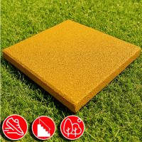 Резиновая плитка 50х50х2см рельефное основание IronBull