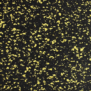 Резиновое покрытие 6мм цвет черно-желтый 30% EPDM 04669 IronBull