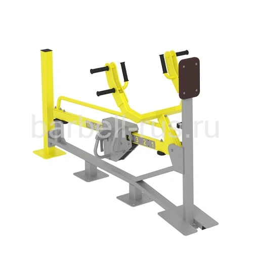 Уличный тренажер Гребная тяга с нагрузкой S306 IronKing