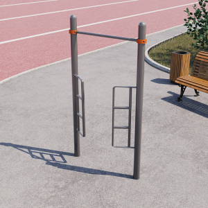 Уличный турник с поручнями для подъема УТДИ-1168-М Sporttool