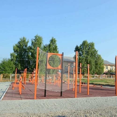 Мишень на стойках круглая для норм ГТО S76 IronKing