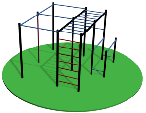 Уличный спортивный комплекс 13598 Sportout