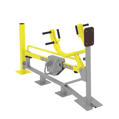 Уличный тренажер Гребная тяга с нагрузкой S306 IronKing