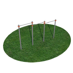 Перекладины для подтягивания из виса на высокой перекладине УТДИ-190 Sporttool