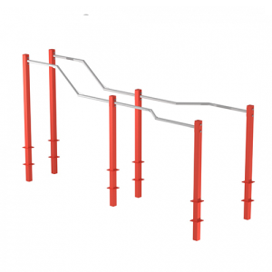 Брусья разноуровневые для норм ГТО S608 IronKing