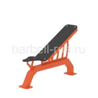 Уличный тренажер Скамья для жима под углом 30градусов S206 IronKing