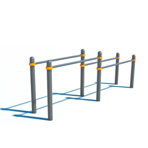 Брусья параллельные двойные разноуровневые УТДИ-111 Sportout