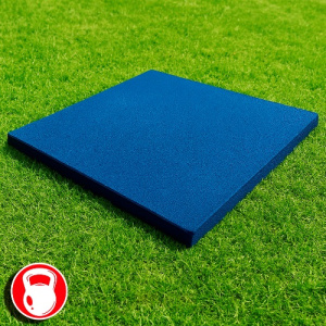 Резиновая плитка 100х100х3см синий 13465 IronBull