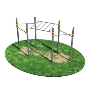 Уличный рукоход с 4 турниками УТДИ-141 Sportout