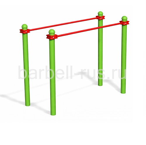 Уличный тренажер Брусья параллельные S84 IronKing