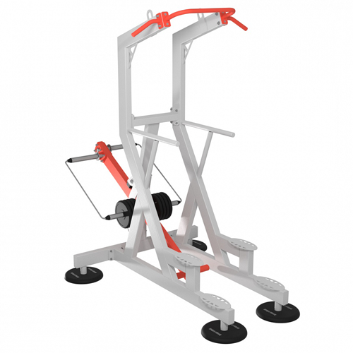 Уличный тренажер Подтягивание и отжимание с противовесом Гравитрон S413 IronKing