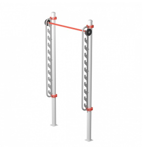 Турник-перекладина регулируемая высота от 90 до 260см для норм ГТО S71 IronKing