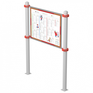 Информационная стойка для норм ГТО S78 IronKing