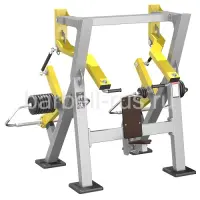 Уличный тренажер Жим от плеч с дисками S410 IronKing