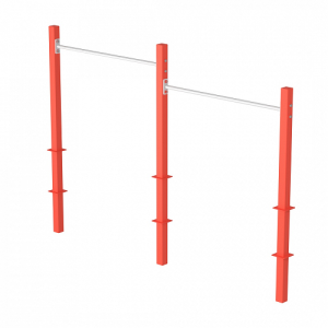 Перекладины стационарные разноуровневые для норм ГТО S604 IronKing