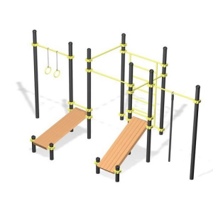 Уличный тренажер Комплекс стандарт супер S820 IronKing