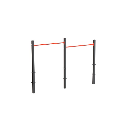 Перекладины стационарные разноуровневые для норм ГТО S604 IronKing
