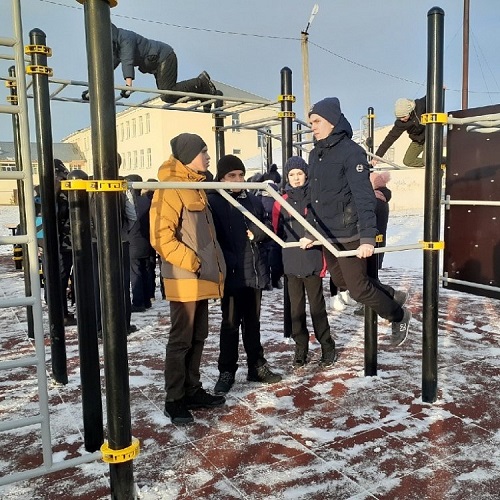 П-образный рукоход для норм ГТО S713 IronKing