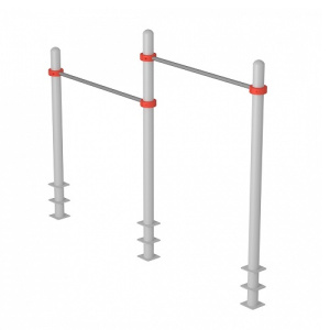 Перекладины разноуровневые для норм ГТО S727 IronKing