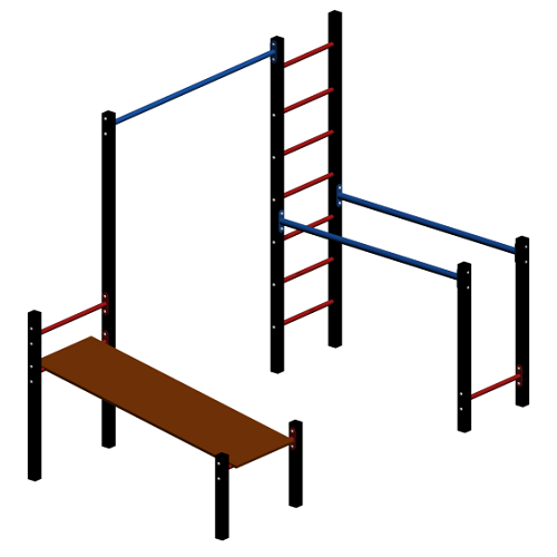 Уличный спортивный комплекс 13583 Sportout