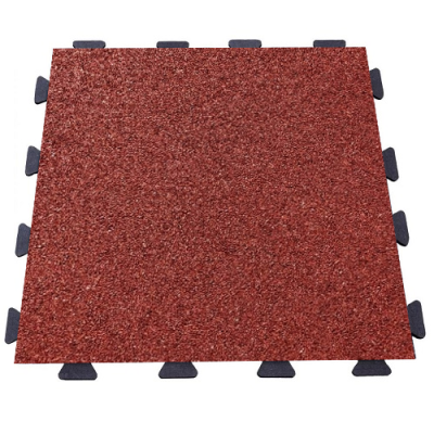 Резиновая плитка 100х100х2,5см скрытый замок ласточкин хвост IronBull