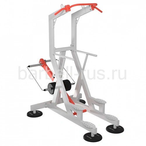 Уличный тренажер Подтягивание и отжимание с противовесом Гравитрон S413 IronKing