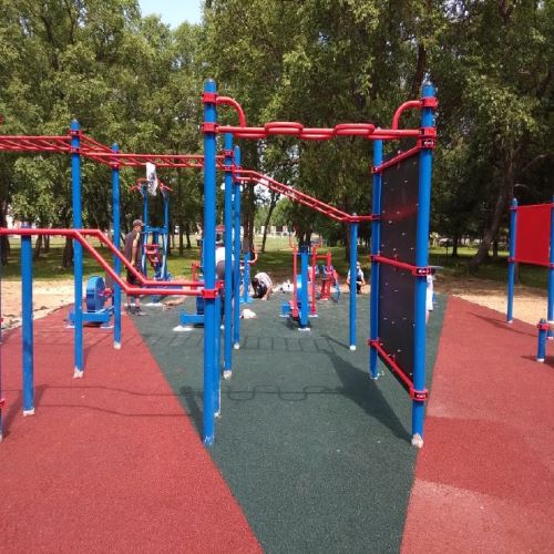 Уличный тренажер Рукоход змейка S85 IronKing