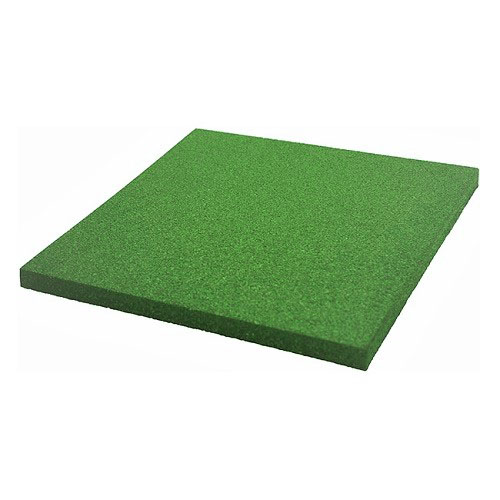 Резиновая плитка 100х100х1,5см зеленый яркий 11527 IronBull