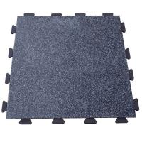 Резиновая плитка 100х100х5см скрытый замок ласточкин хвост IronBull