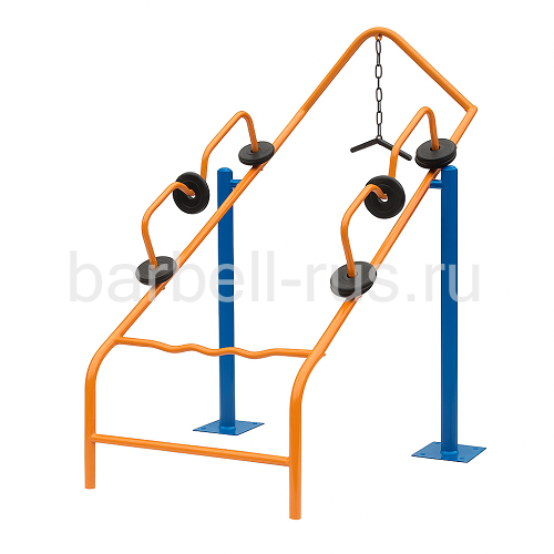 Уличный тренажер Бицепс трицепс с изменяемой нагрузкой УТДИ-1150 Sportout