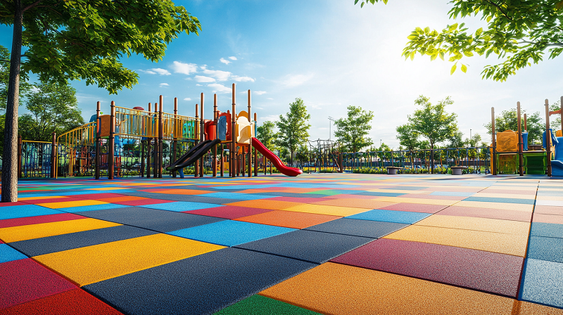 Купить резиновую плитку в Москве