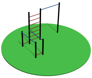 Уличный спортивный комплекс 13579 Sportout
