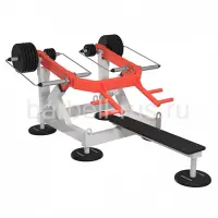 Уличный тренажер Жим лежа с дисками S409 IronKing