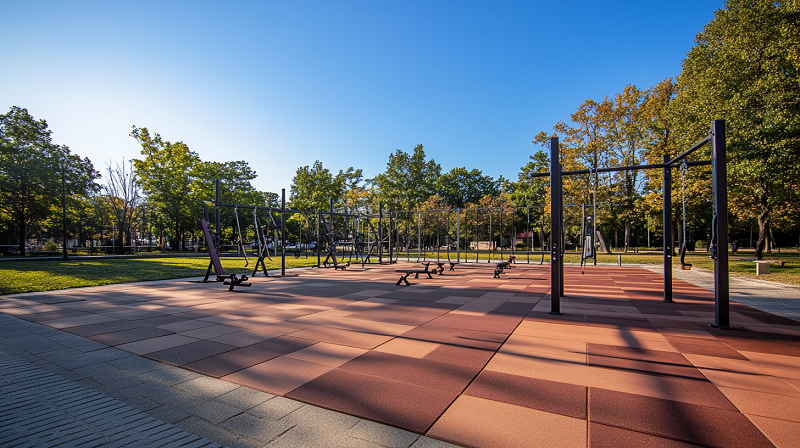 Купить резиновую плитку в Красноярске