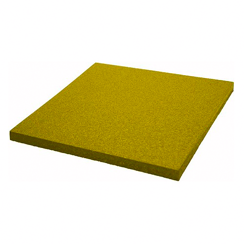 Резиновая плитка 100х100х1,5см желтый 06544 IronBull