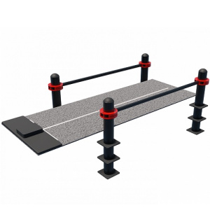 Помост для выполнения испытания Сгибания разгибания рук в упоре лежа на полу для норм ГТО S605 IronKing