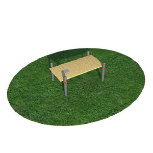 Помост для выполнения испытания Сгибание-разгибание рук в упоре лежа на полу УТДИ-189 Sporttool