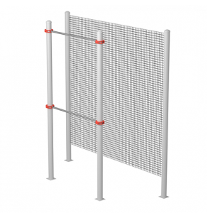 Мишень на стойках квадратная для инвалидов для норм ГТО  S77 IronKing