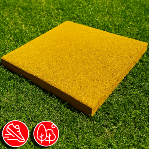 Резиновая плитка 100х100х1,5см желтый 06544 IronBull