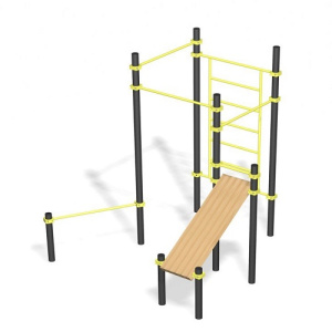 Уличный тренажер Комплекс стандарт мини S818 IronKing