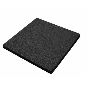 Резиновая плитка 100х100х2см черный 13442 IronBull