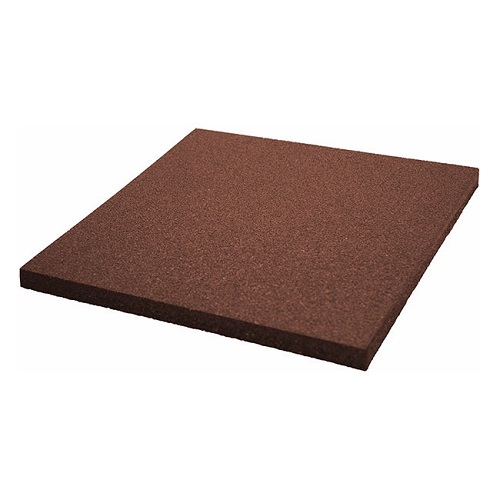 Резиновая плитка 100х100х1,5см коричневый 06550 IronBull