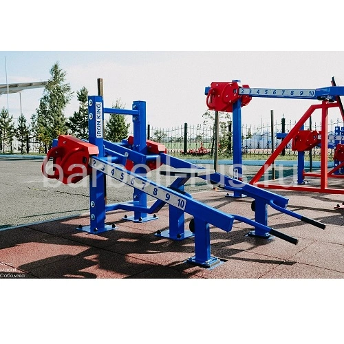 Уличный тренажер Приседание шраги S307 IronKing