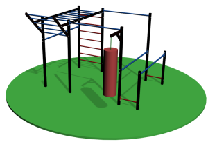 Уличный спортивный комплекс 13612 Sportout