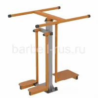 Уличный тренажер Маятник и разведение ног S177 IronKing